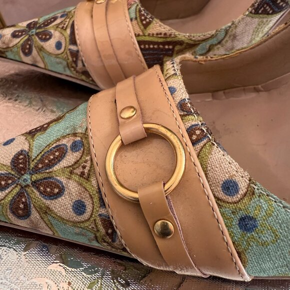 Pre-Loved: ALDO Chic Boho Patterned 4" Stiletto Heels! [Size 37] - Picture 7 of 7